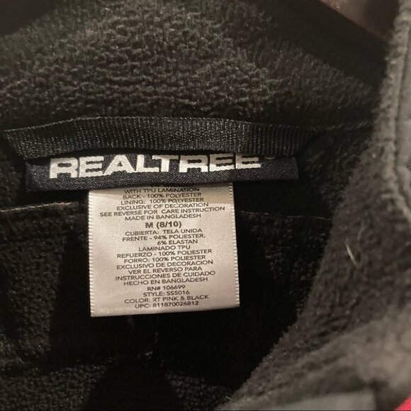 REALTREE Sz M Softshell Fleece Lined Jacket Sz M (8-10) - Picture 5 of 10